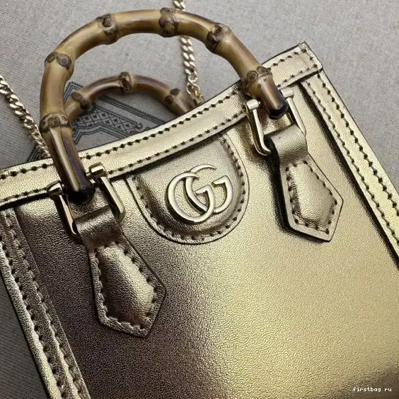 Firstbag ru SUPER GUCCI BAG-12*12.5*6CM MINI DIANA 0620